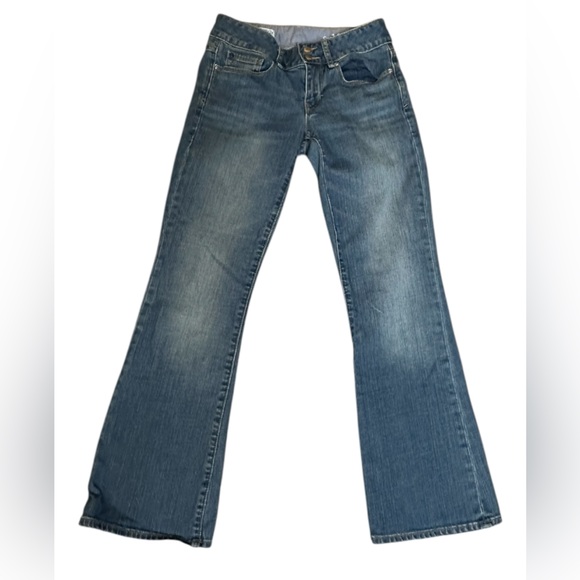 GAP Denim - GAP Women's Perfect Boot Cut Denim Jeans in Blue Size 2 Average